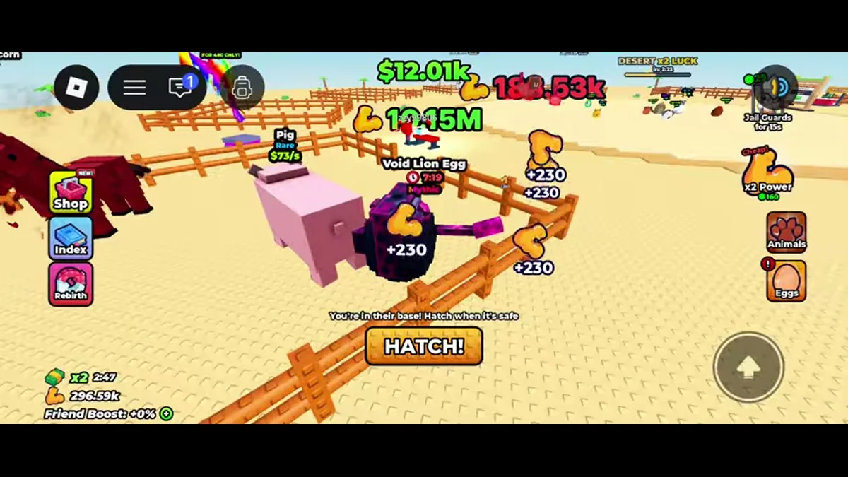 Infiltration instruction and HATCH control after the disguised player reaches a fenced base.